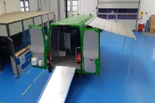 01_Daily Iveco attrezzato da Syncro System per guardia forestale con rampa