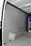 02_Parete sinistra Sprinter Mercedes L2H2 con rivestimento super resistente in acciaio
