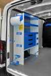 02_Scaffali, cassetti e accessori Syncro Su Ford transit per allacciamenti idraulici, tubazioni e lavori idraulici