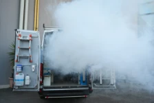 04_La creazione della nebbia artificiale FASE 2 visibilità zero