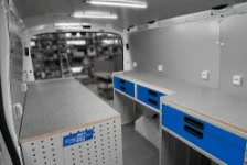 05_Cablaggio completo Transit e illuminazione banchi di lavoro interni 