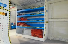 05_Parete sinistra Furgone con deformazione post crash test 2023