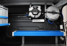 07_Arrotolatori e cablaggio Syncro System su Sprinter 