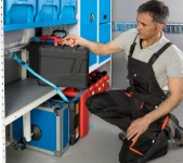 20_Fermavaligie con barra e cinghie di bloccaggio