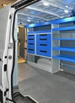 Allestimento Crafter Volkswagen dalla porta laterale