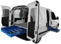 Allestimento Doblò con cassetti sottopianale