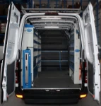 Allestimento furgone per idraulici