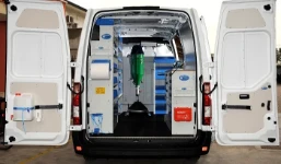 Allestimento Furgoni per manutenzione estintori