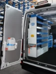 Allestimento Iveco daily per riparazione camion lato sinistro