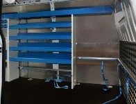 allestimento officina mobile su Master