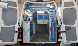 Allestimento officina su Sprinter