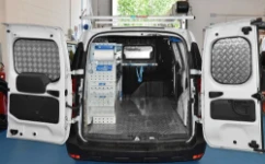 Allestimento Renault Express solo lato sinistro + portapacchi