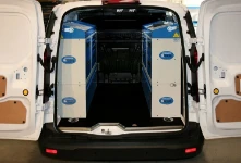 Allestimento Syncro System su furgone per caldaista