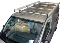 Bagagliera per Renault trafic in acciaio e alluminio