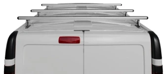 Barre portapacchi senza fermi triangolari per Nissan NV300