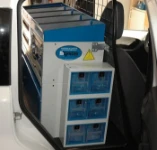 Cassetti trasparenti basculanti su Panda Fiat