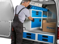 Cassettiere sottopianale per furgone Caddy WV 