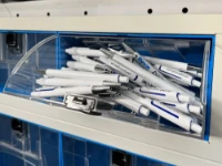 Cassetto per furgonini trasparente da 180 mm versione allargata