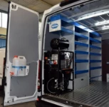 Compatta Macchina combinata compressore generatore su Daily