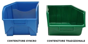 Contenitore Syncro vs contenitore tradizionale