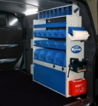 Contenitori per furgone allestito per impianti di climatizzazione