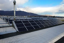 Dettaglio pannelli fotovoltaici