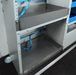 Esempio montaggio ripiani inox per raccolta liquidi