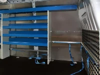 Furgone attrezzato per assistenza in conceria