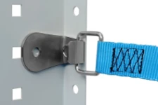 Gancio per cinghia per sgancio rapido