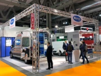 Gli allestimenti per furgoni Syncro durante l'edizione 2018 di MCE a Milano Rho