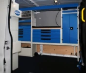 L'interno del Ford Transit 2014