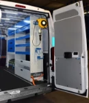 Lato destro Ducato con cassettiera