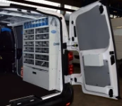 Lato destro Jumpy attrezzato per elettricista