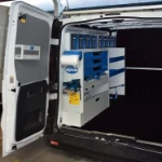 Lato sinistro allestimento Fiat Talento per impianti termotecnici