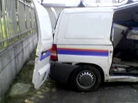 Mercedes Vito dopo incidente