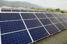 Moduli impianto fotovoltaico Francom Spa a Cassola