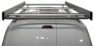 Portapacchi con spondine e rullo per Ford Courier da dietro