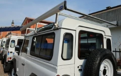 Portapacchi e portatutto per Land Rover complete di spondine e rullo posteriore