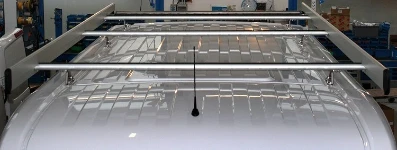 Portapacchi per furgone per tecnici installazione celle frigorifere