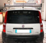 Portatutto in alluminio e acciaio per Panda