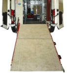 Rampa di carico in alluminio e acciao