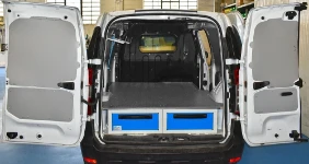 Renault Express  con cassettiere sottopianale