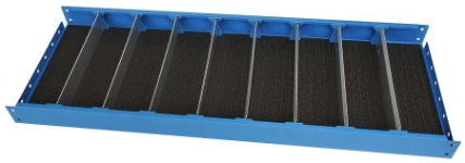 Ripiano con divisori per furgone