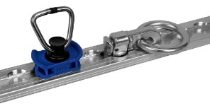 Rotaia fresata con occhiello