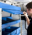 Scaffalatura per furgoni