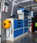 Scaffale lato sinistro su Daily per macchinari agricoli