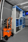 Scaffale per Sprinter lato sinistro con compressore