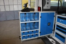 Slitta per estrazione posteriore arredi per furgone