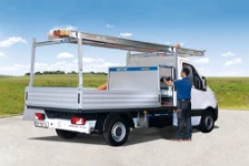 Utilizzo di Roadbox Logicline su furgone aperto 