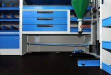 Vano con cinghia per valigette